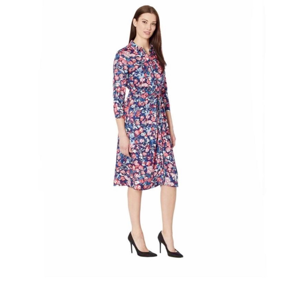 Joules Winslet Navy Floral Dress size 4 NWT